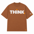 Signature Tee New York State of Thinking - Light Brown