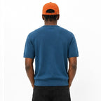 Fine Gauge Knit T-Shirt – Teal