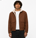 Zip Utility Jacket – Brown