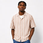 Vertical Stripe Short Sleeve Shirt – Multi