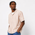 Vertical Stripe Short Sleeve Shirt – Multi