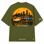Signature Tee  New York State of Thinking - Khaki