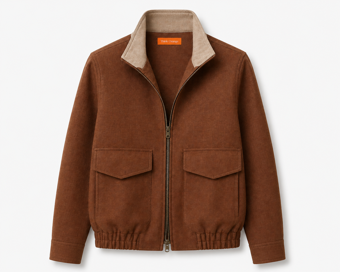 Zip Utility Jacket – Brown