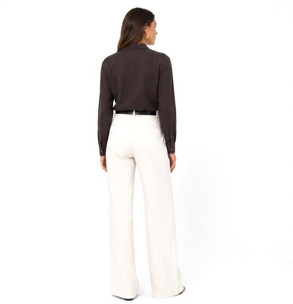 Dark Brown Sheer Shirt