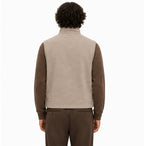 Minimal Zip Vest – Taupe