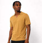 Mustard Short Sleeve Polo Shirt