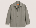 Lightweight Technical Long Coat – Light Khaki