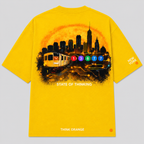 Signature Tee New York State of Thinking - Bright Yellow