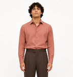 Terracotta Linen Shirt