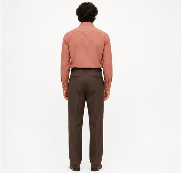 Terracotta Linen Shirt