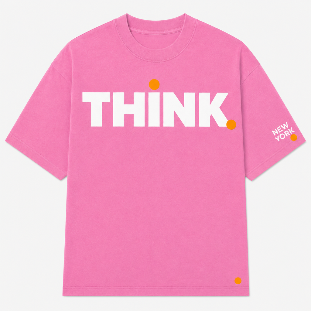 Signature Tee New York State of Mind - Pink