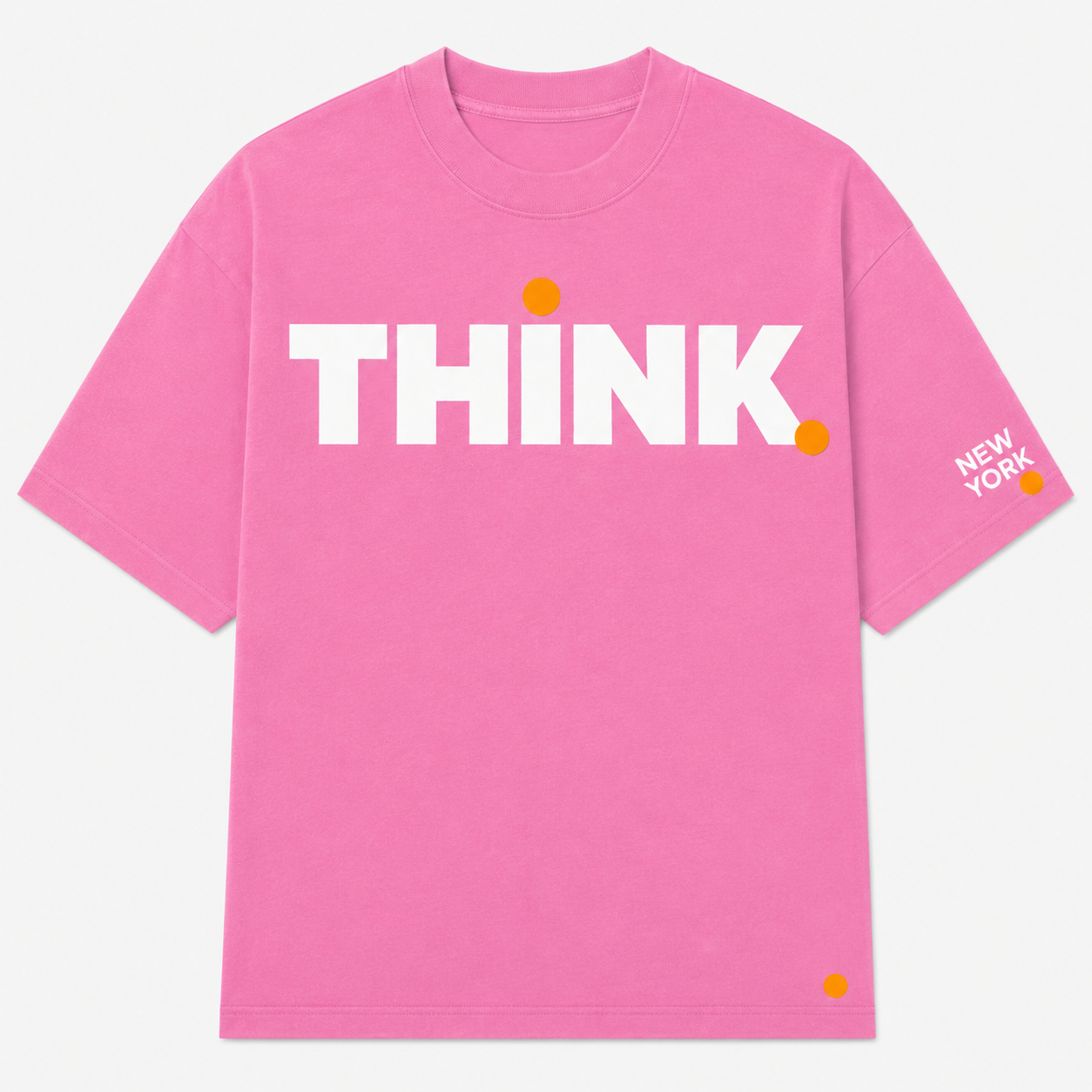 Signature Tee New York State of Mind - Pink