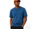 Fine Gauge Knit T-Shirt – Teal