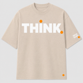 Signature Tee New York State of Thinking - Light Beige