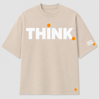 Signature Tee New York State of Thinking - Light Beige