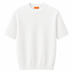 Textured Knit T-Shirt