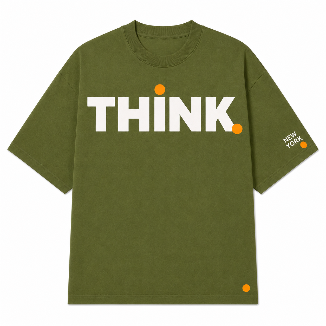 Signature Tee  New York State of Thinking - Khaki