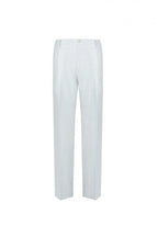 Linen Tailored Trousers - White