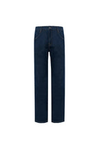 Straight-Leg Dark Wash Jeans