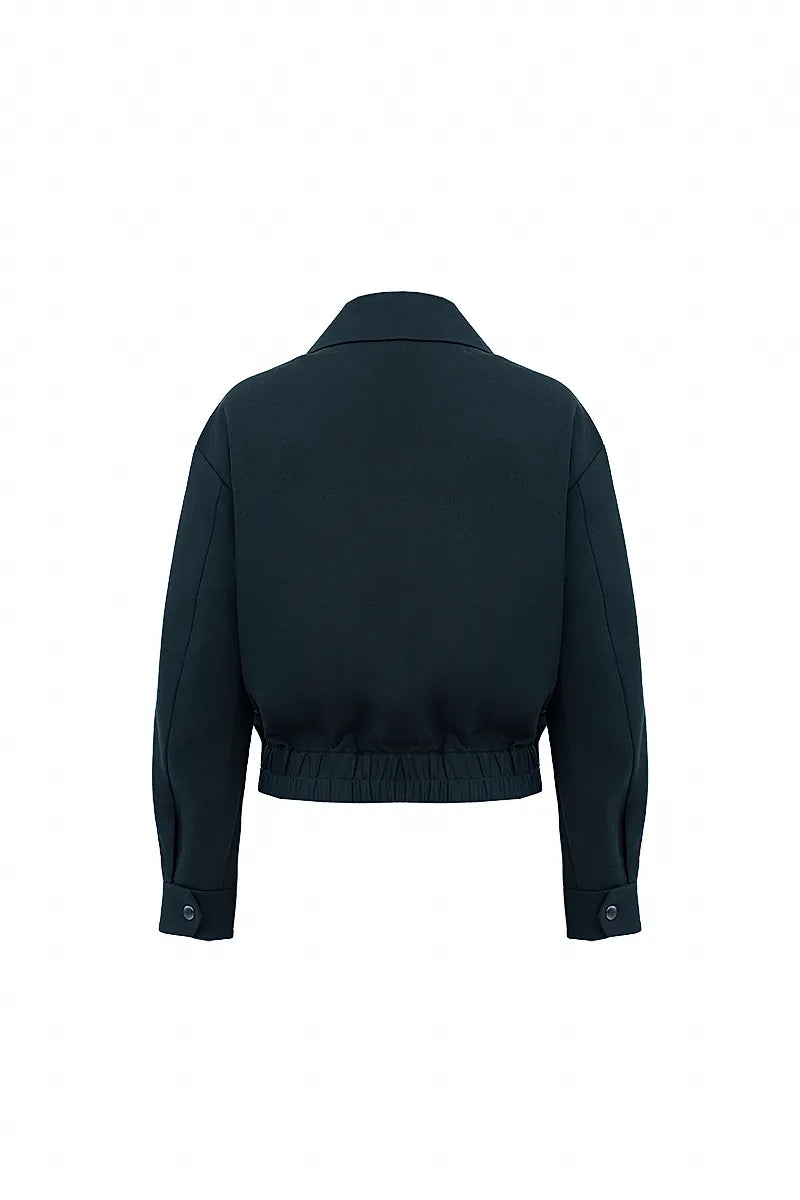 Cropped Tailored Jacket