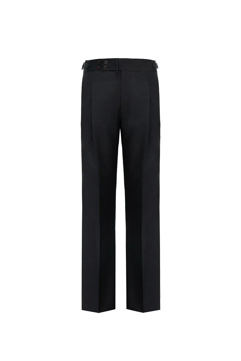 Tuxedo Trousers - Black