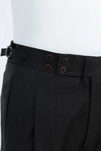 Tuxedo Trousers - Black