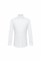 White Point Collar Cotton Shirt