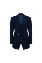 Double-Breasted Tailored Blazer – Navy