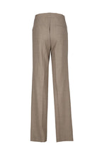 High-Waisted Wool Wide-Leg Trousers