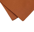 High-Waisted Pleated Wide-Leg Trousers - Burnt Orange
