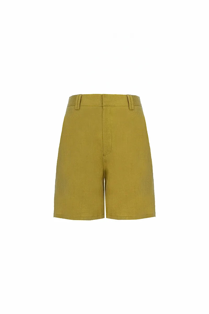 Linen Tailored Shorts