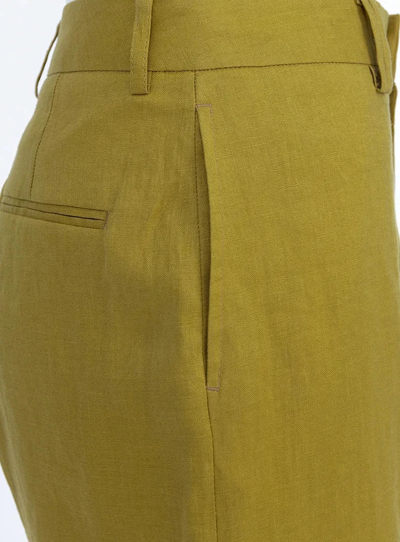 Linen Tailored Shorts