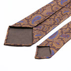 Paisley Silk Tie – Brown