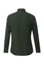 Cotton Wool Shirt – Dark Green