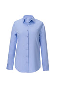 Cotton Stretch Shirt – Light Blue